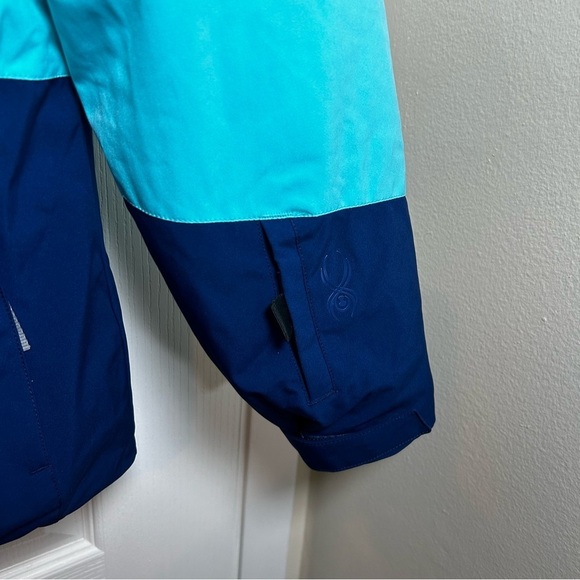 SPYDER GIRLS ZOEY FULL ZIP SKIING JACKET SIZE 18 NWT $159 - Picture 2 of 7